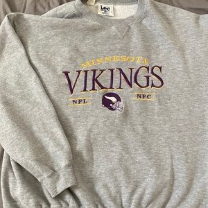 Lee Sport Minnesota Vikings Crewneck